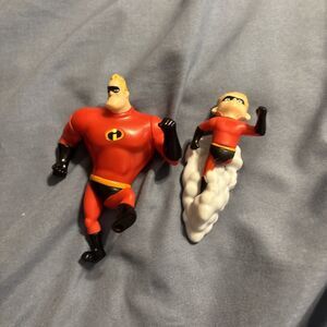 McDonald's Happy Meal The Incredible Disney Toys   Jack And Dash Lot Bundle Of 2